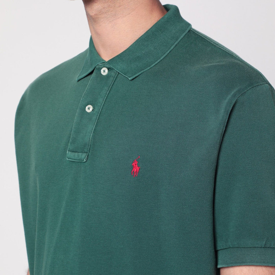 Polo Ralph Lauren - Washed forest green cotton polo Brand Shirts &amp; Tops XL