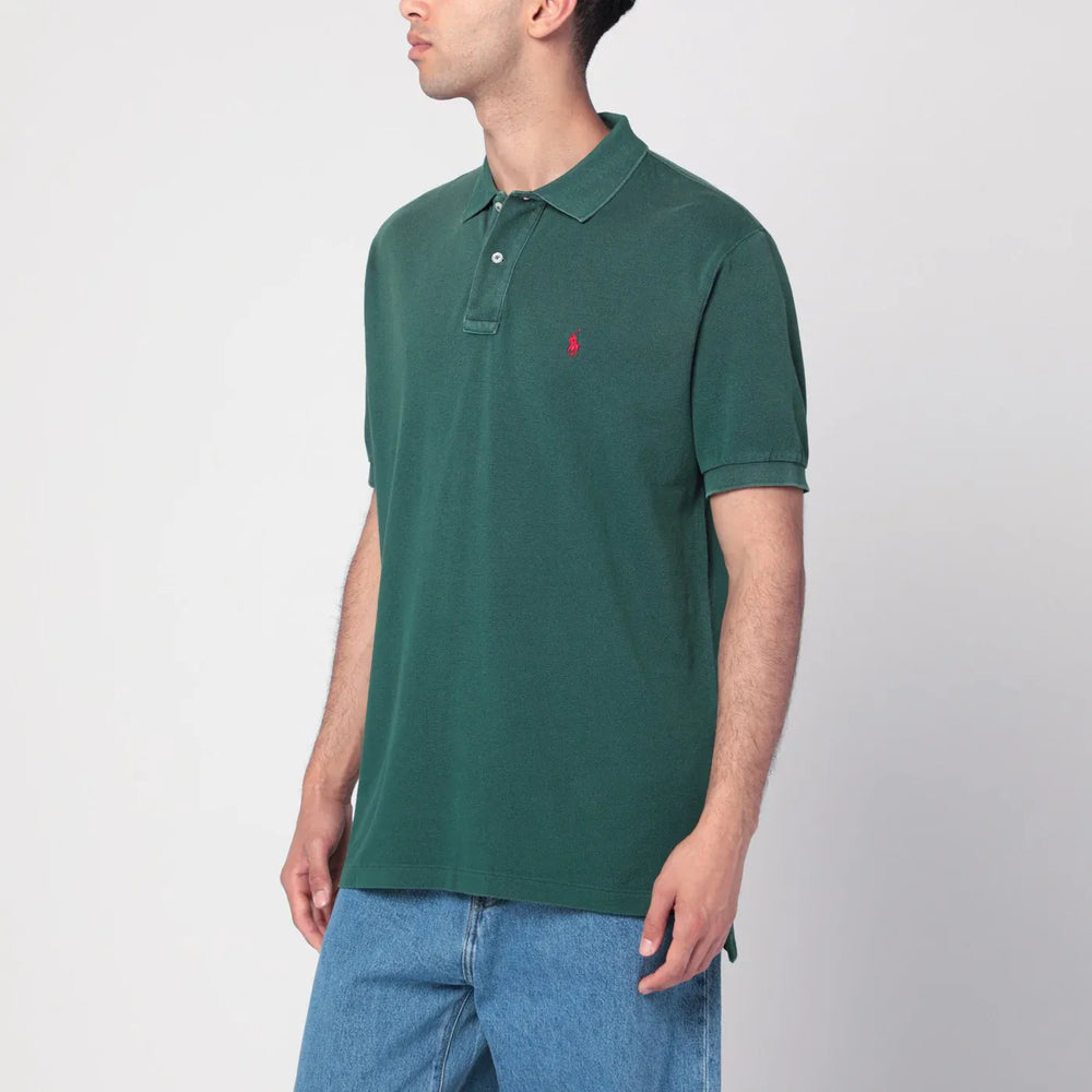 Polo Ralph Lauren - Washed forest green cotton polo Brand Shirts & Tops XL