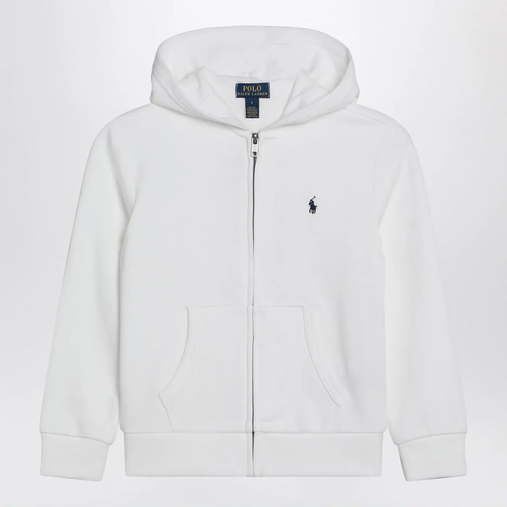 Polo Ralph Lauren - White zip-up sweatshirt in cotton blend Brand Shirts & Tops 2