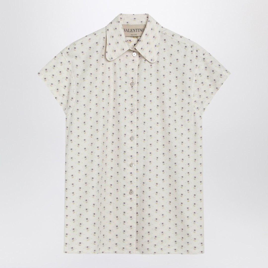 Shirts &amp; Tops Valentino - Short-sleeved floral shirt Brand