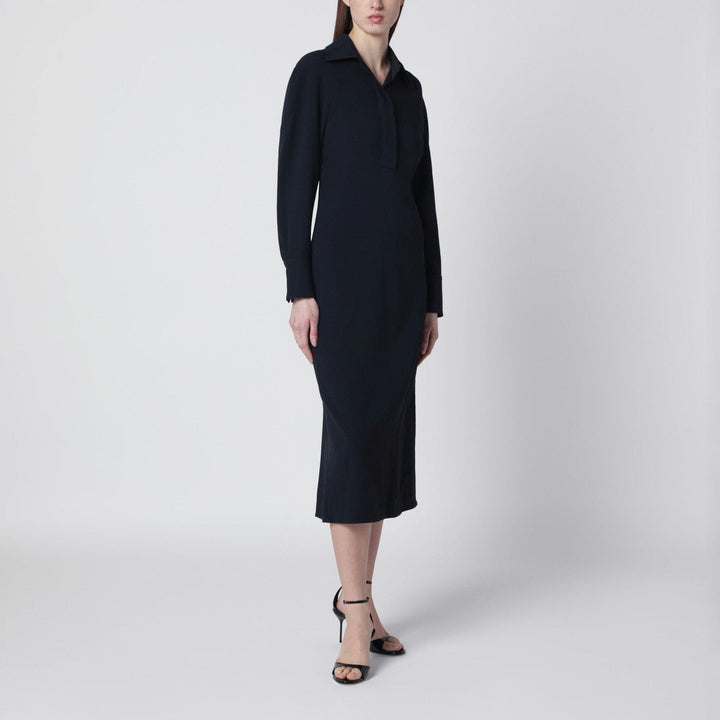 Shirts &amp; Tops 10 UK Victoria Beckham - Navy blue midi shirt dress Brand