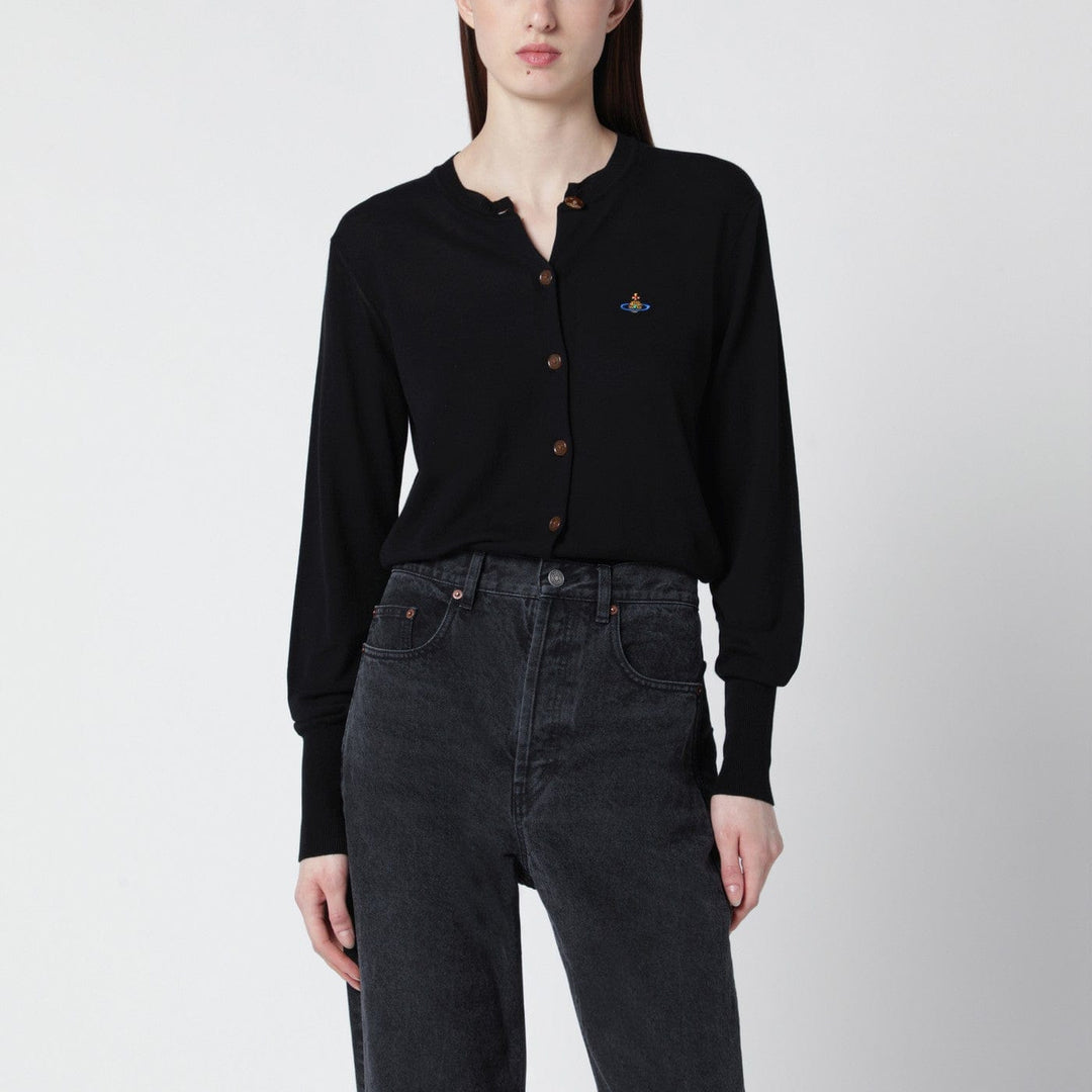 Shirts &amp; Tops Vivienne Westwood - Black cotton cardigan Brand