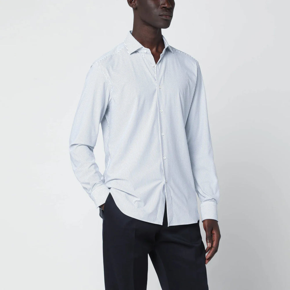 XACUS - White striped Tailor Fit shirt Brand Shirts & Tops 39