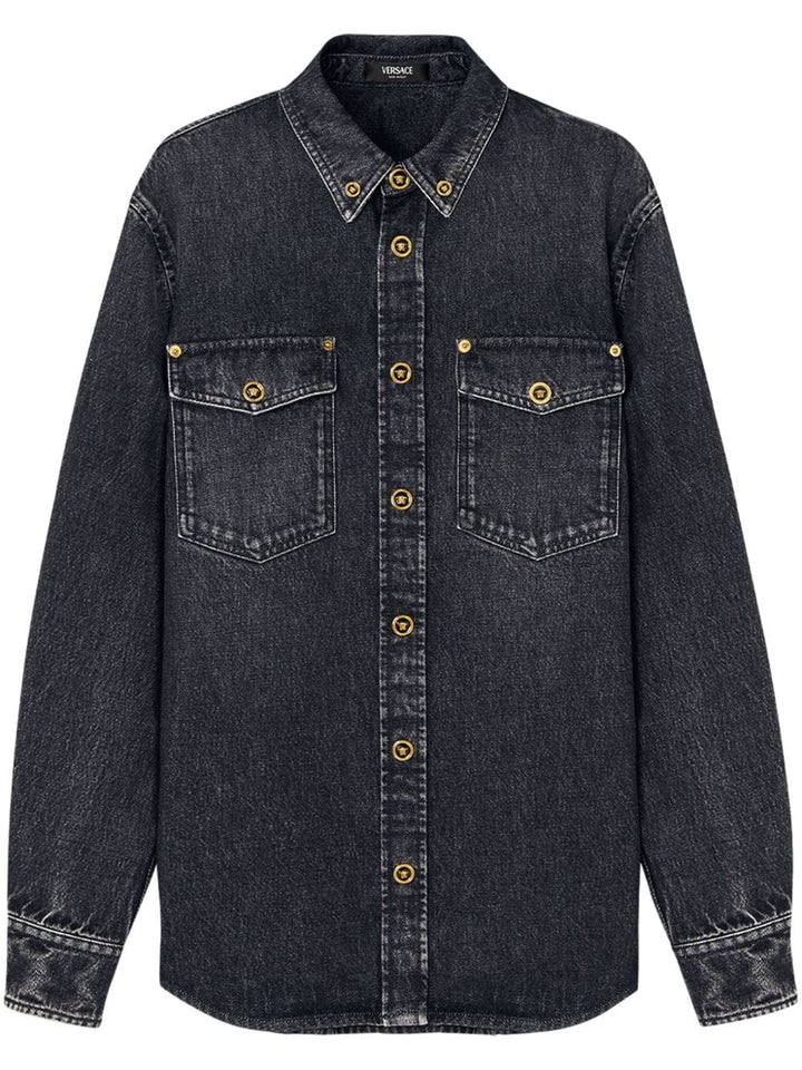 Versace Shirts 48 Versace Shirts Black Versace Shirts Black Brand