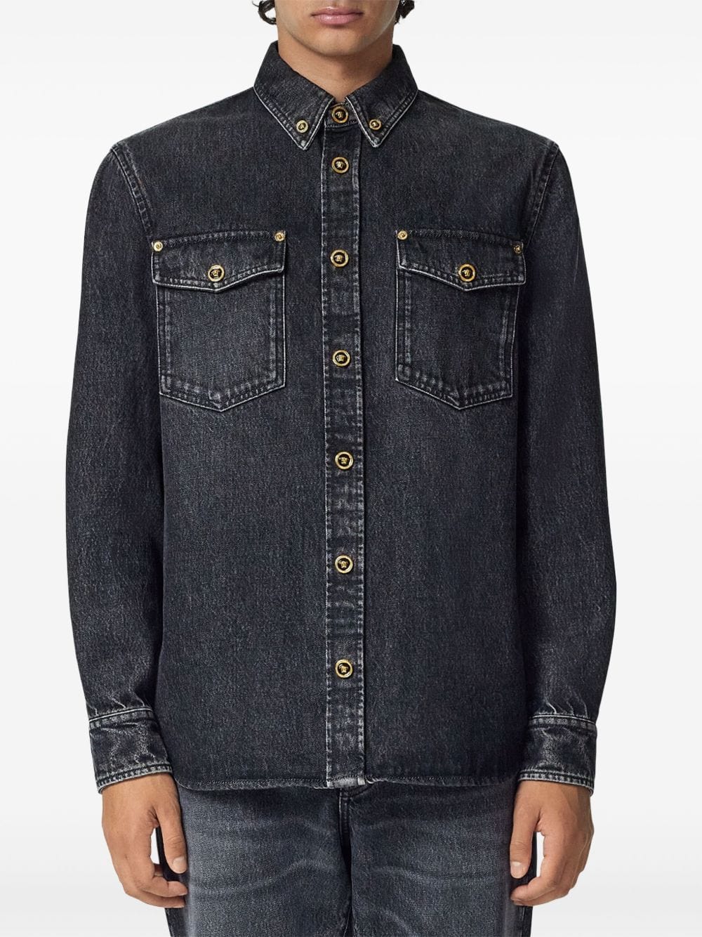 Versace Shirts 48 Versace Shirts Black Versace Shirts Black Brand