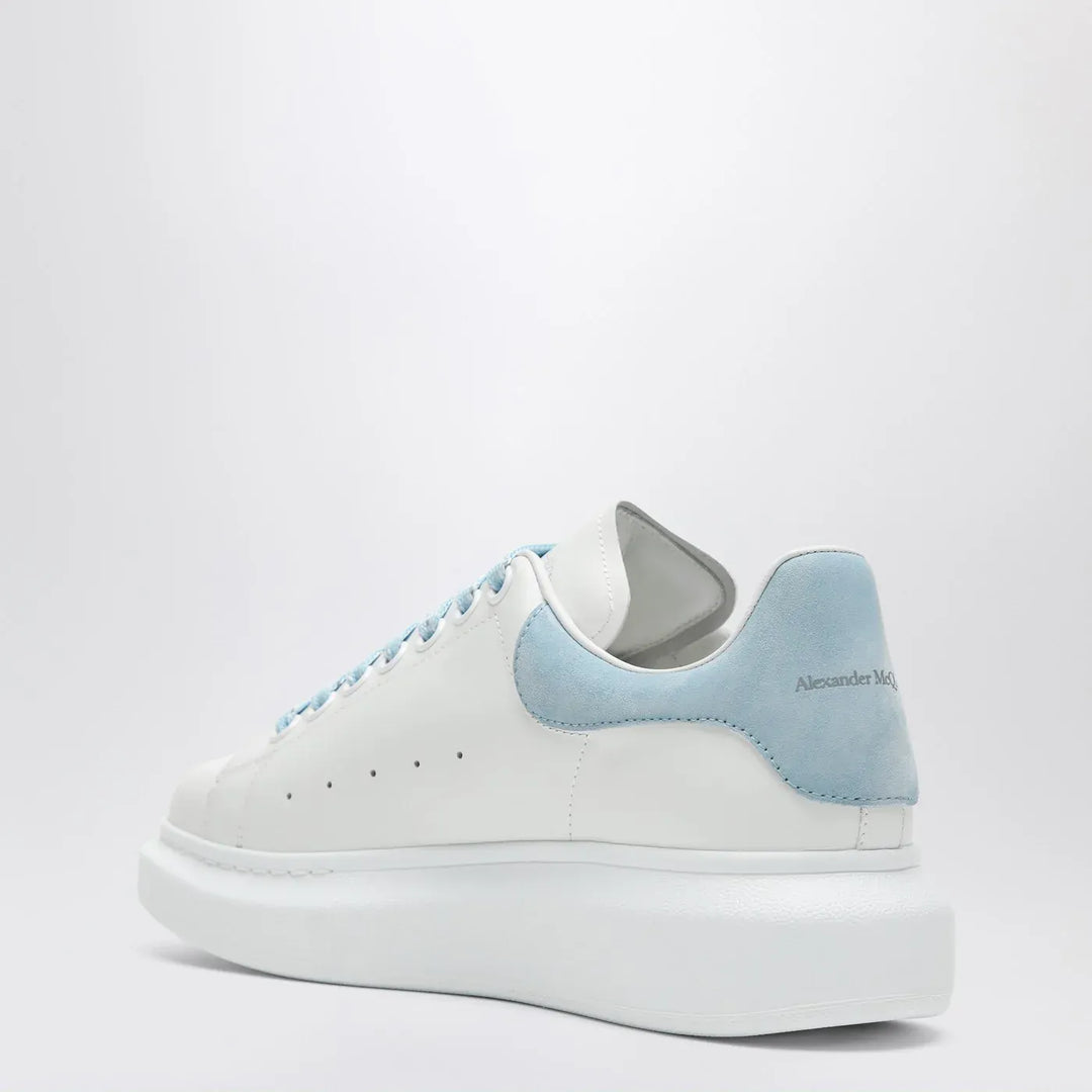 Alexander McQueen - Oversize Sneakers white/powder blue Brand Shoes