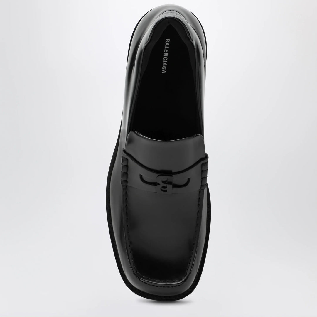 Balenciaga - Comfy loafers in shiny calfskin leather black Brand Shoes