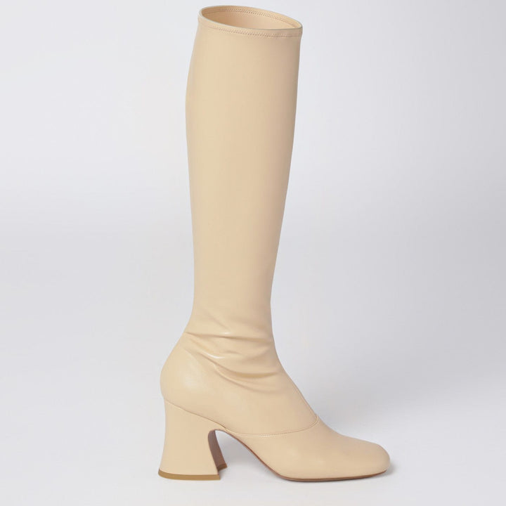Shoes Beige Janis heeled boots Brand