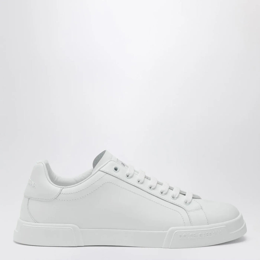 Dolce&Gabbana - White Portofino Sneakers in leather Brand Shoes 39 IT