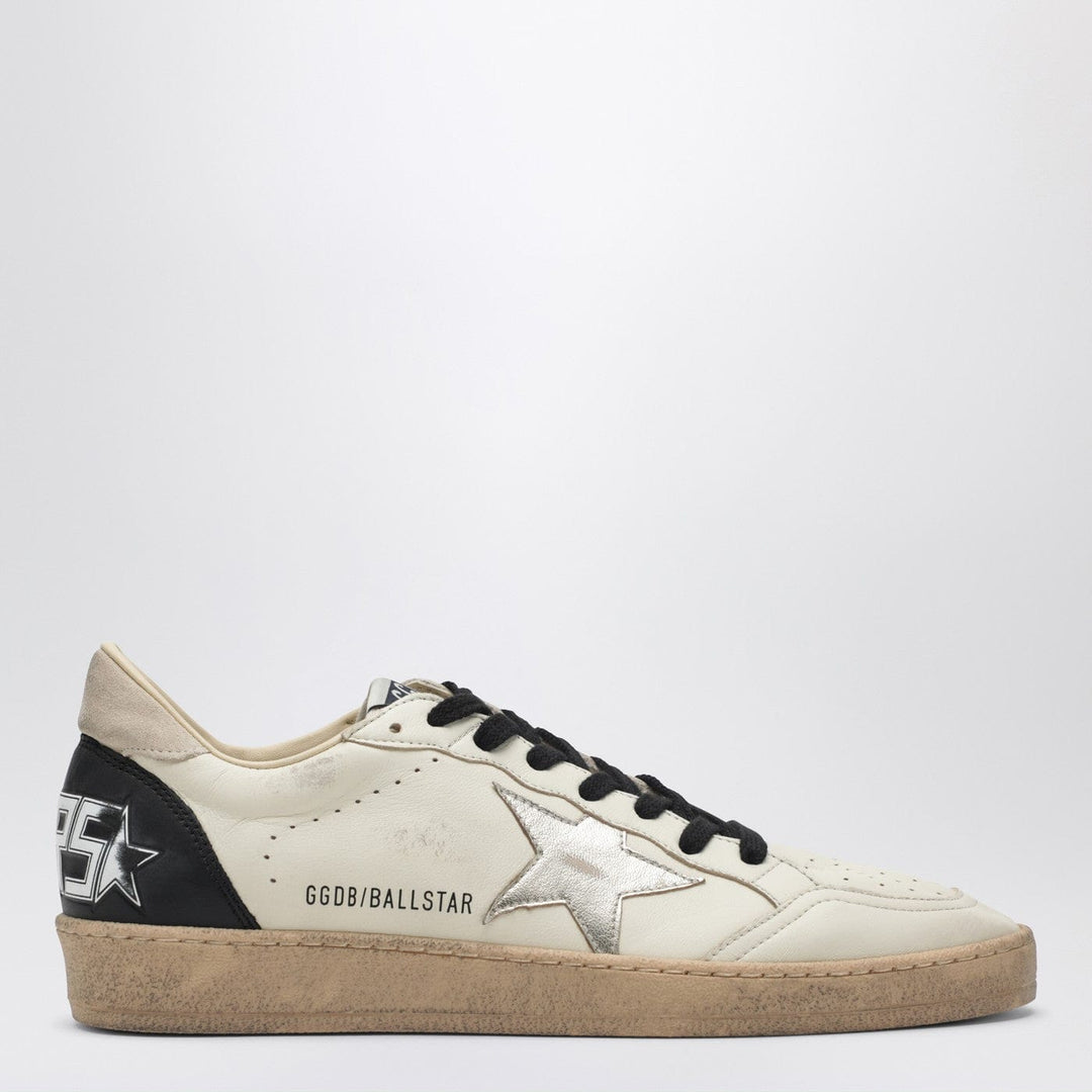 Shoes Golden Goose - Ball Star sneaker ivory/platinum/black Brand