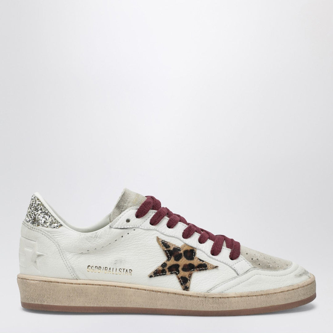 Shoes Golden Goose - Ball Star sneakers with leopard-print pony hair star Brand
