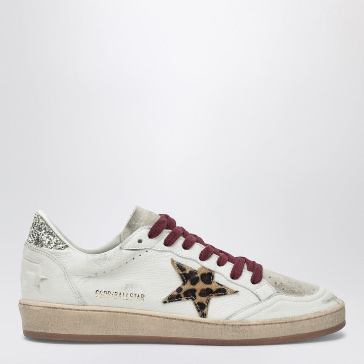 Shoes Golden Goose - Ball Star sneakers with leopard-print pony hair star Brand