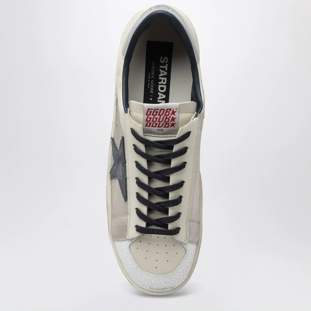 Golden Goose - Stardan Sneakers cream/blue Brand Shoes