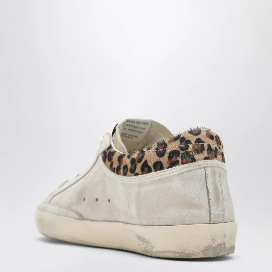 Golden Goose - Super-Star beige Sneakers with pony hair details Brand Shoes