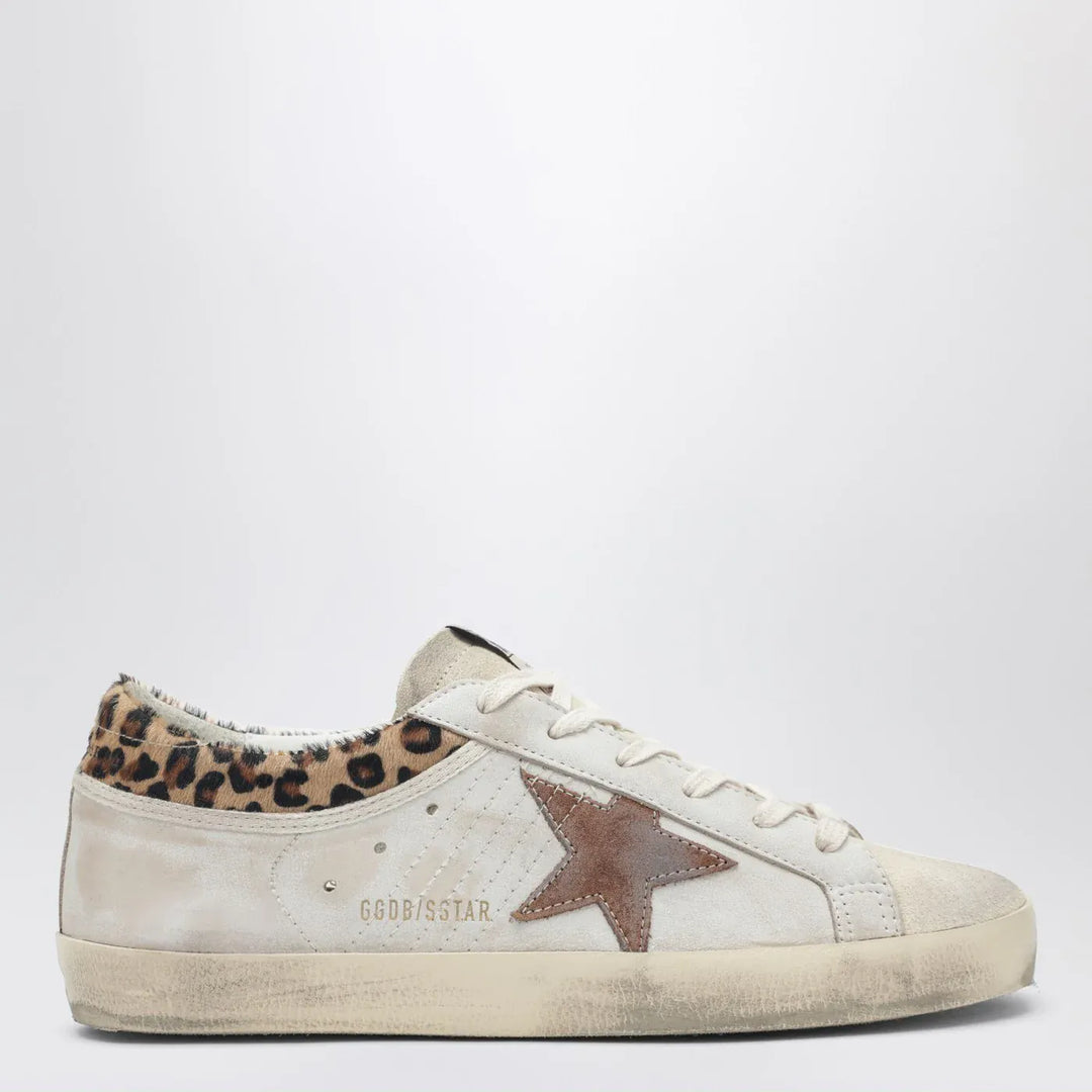 Golden Goose - Super-Star beige Sneakers with pony hair details Brand Shoes 36 IT