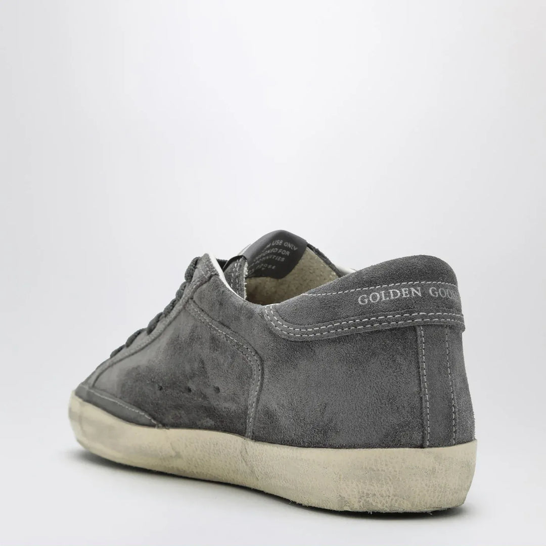 Golden Goose - Super-star sneakers anthracite grey suede Brand Shoes