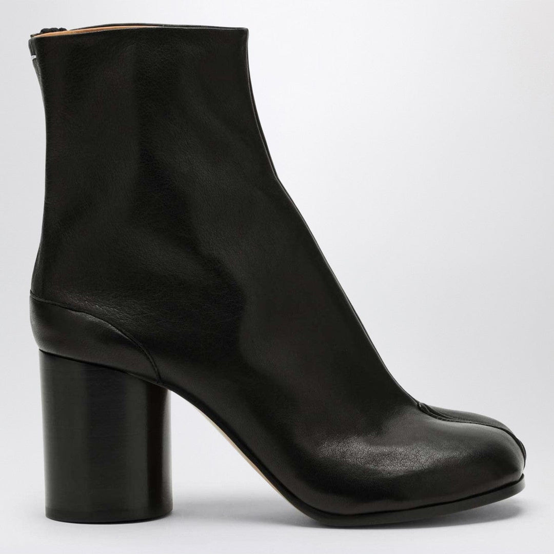 Shoes Maison Margiela - Black leather Tabi ankle boots Brand