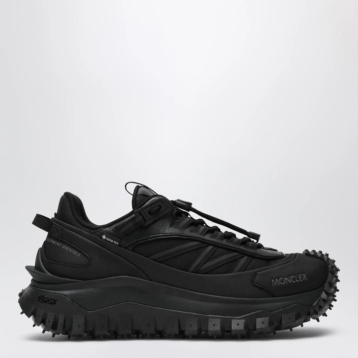 Moncler - Trailgrip GTX sneakers in leather and nylon black Brand Shoes 36 IT
