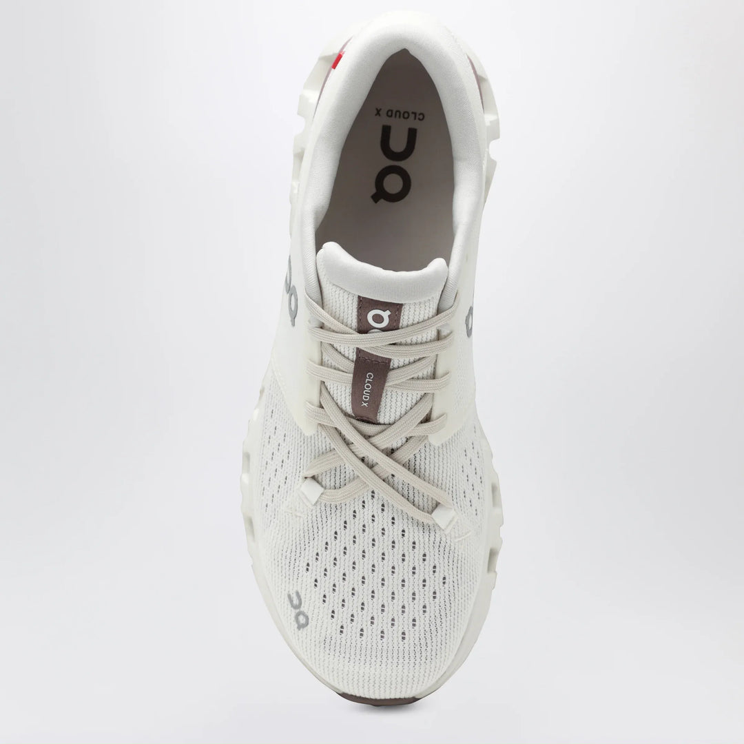 On - Cloud X 4 Ivory/Heron Sneakers Brand Shoes