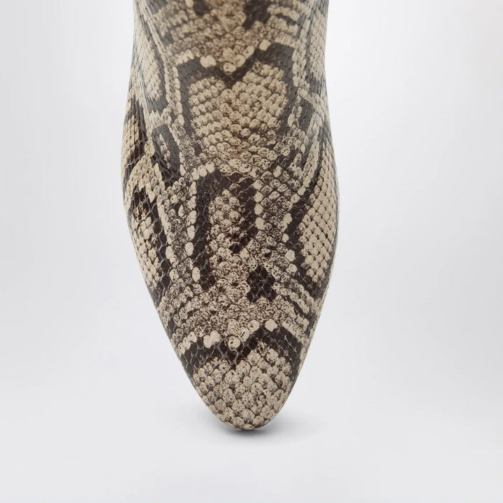Paris Texas - Lavinia boots in python-printed leather Brand Shoes