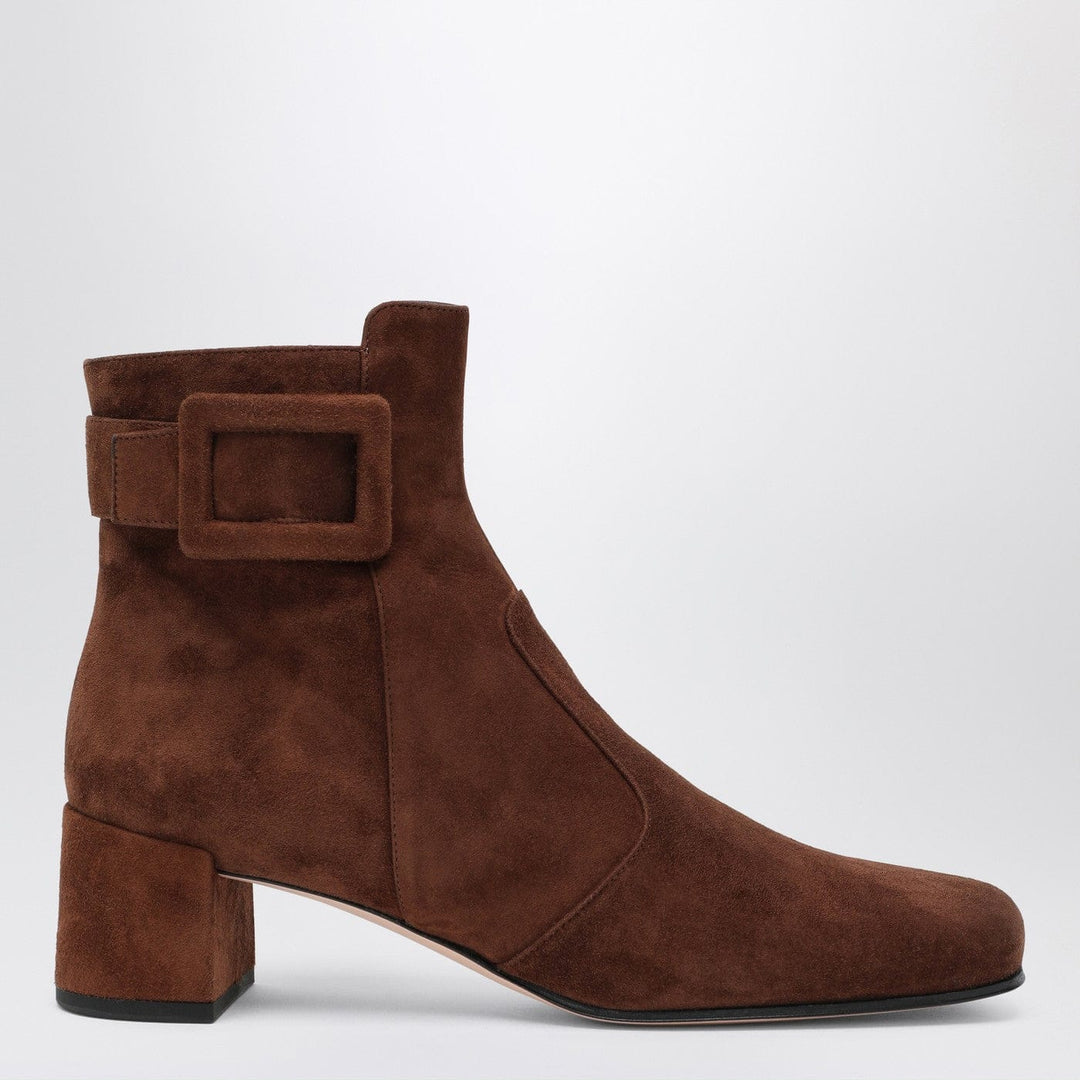 Shoes ROGER VIVIER - Très Vivier ankle boots in brown suede Brand