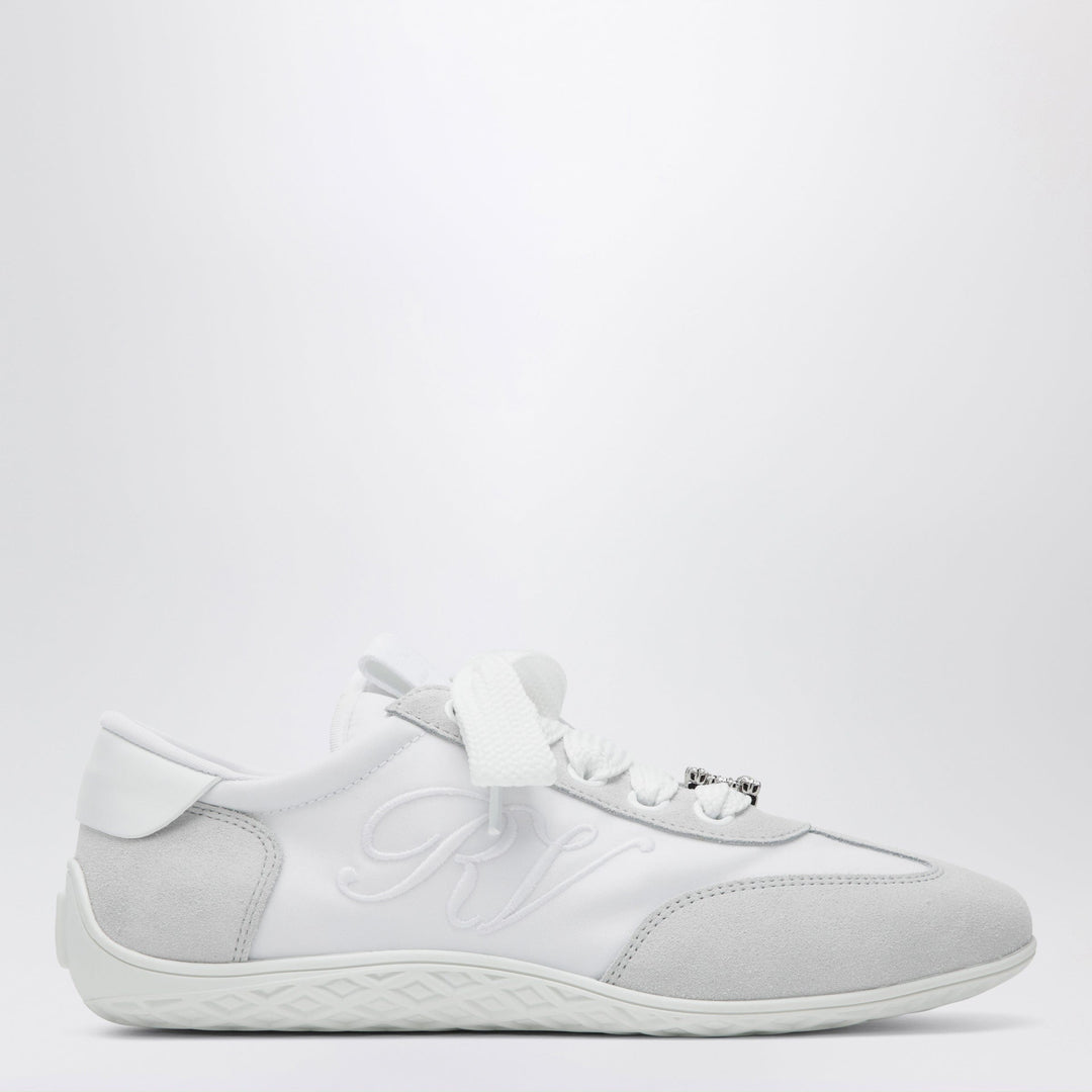 Shoes ROGER VIVIER - Viv Low sneakers in white suede Brand