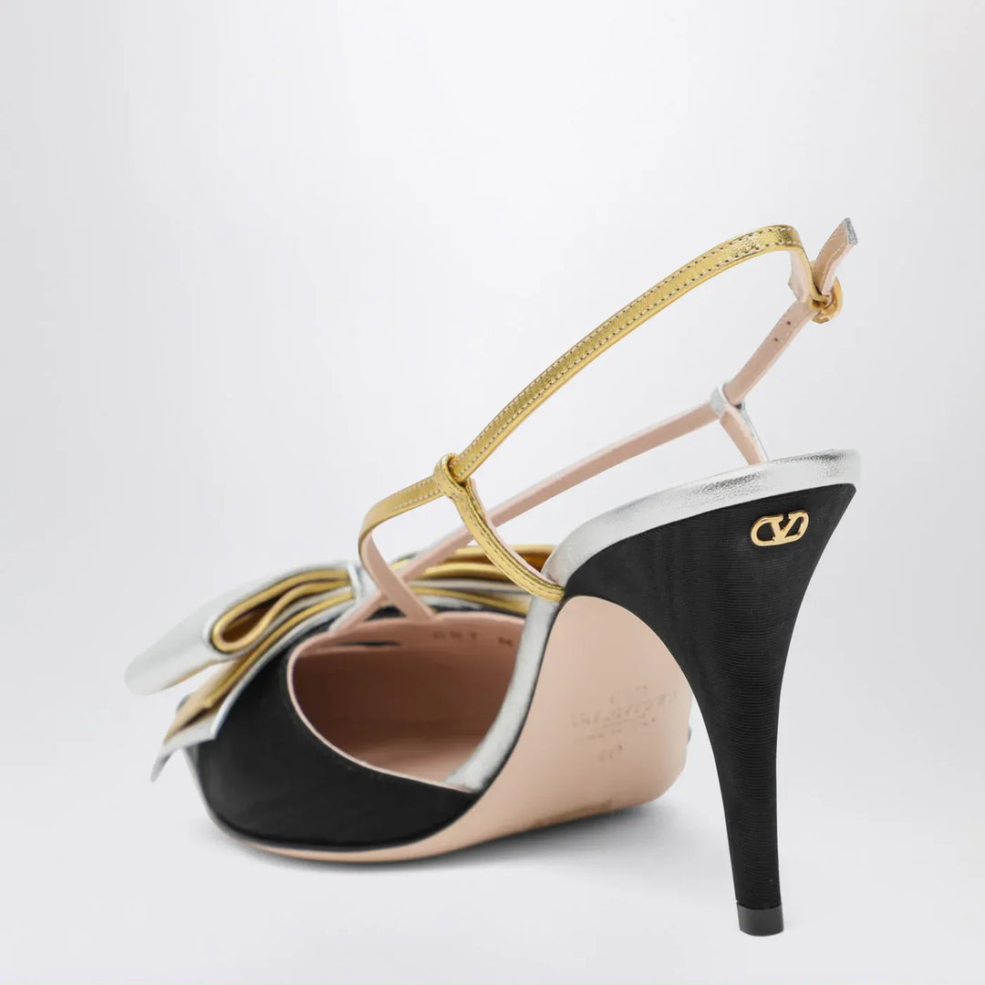 Valentino Garavani - Slingback Bowow pumps black with bow Brand Shoes