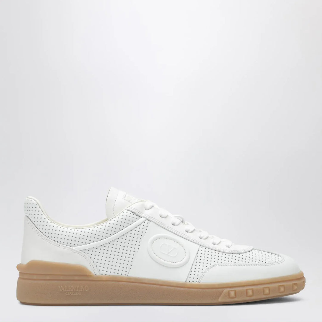 Valentino Garavani - Upvillage Sneakers white in perforated leather Brand Shoes 40 IT