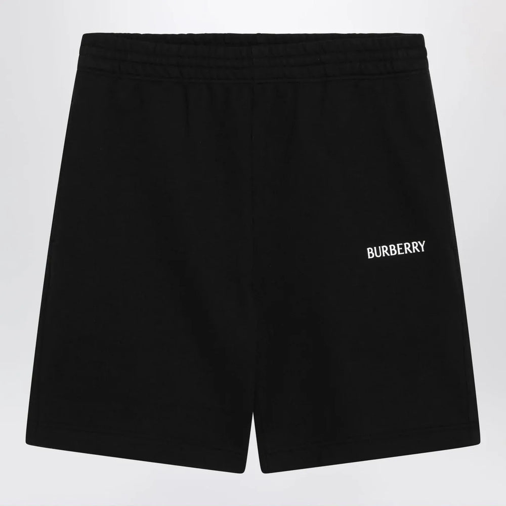 Burberry - Black logo Shorts Brand Shorts L