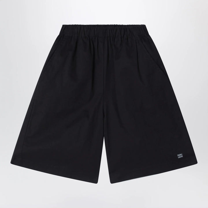 Douuod - Primula black bermuda shorts in cotton poplin Brand Shorts 10