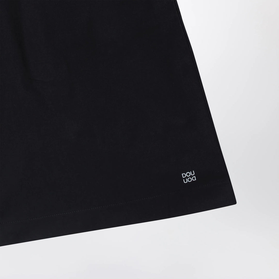 Douuod - Primula black bermuda shorts in cotton poplin Brand Shorts 8
