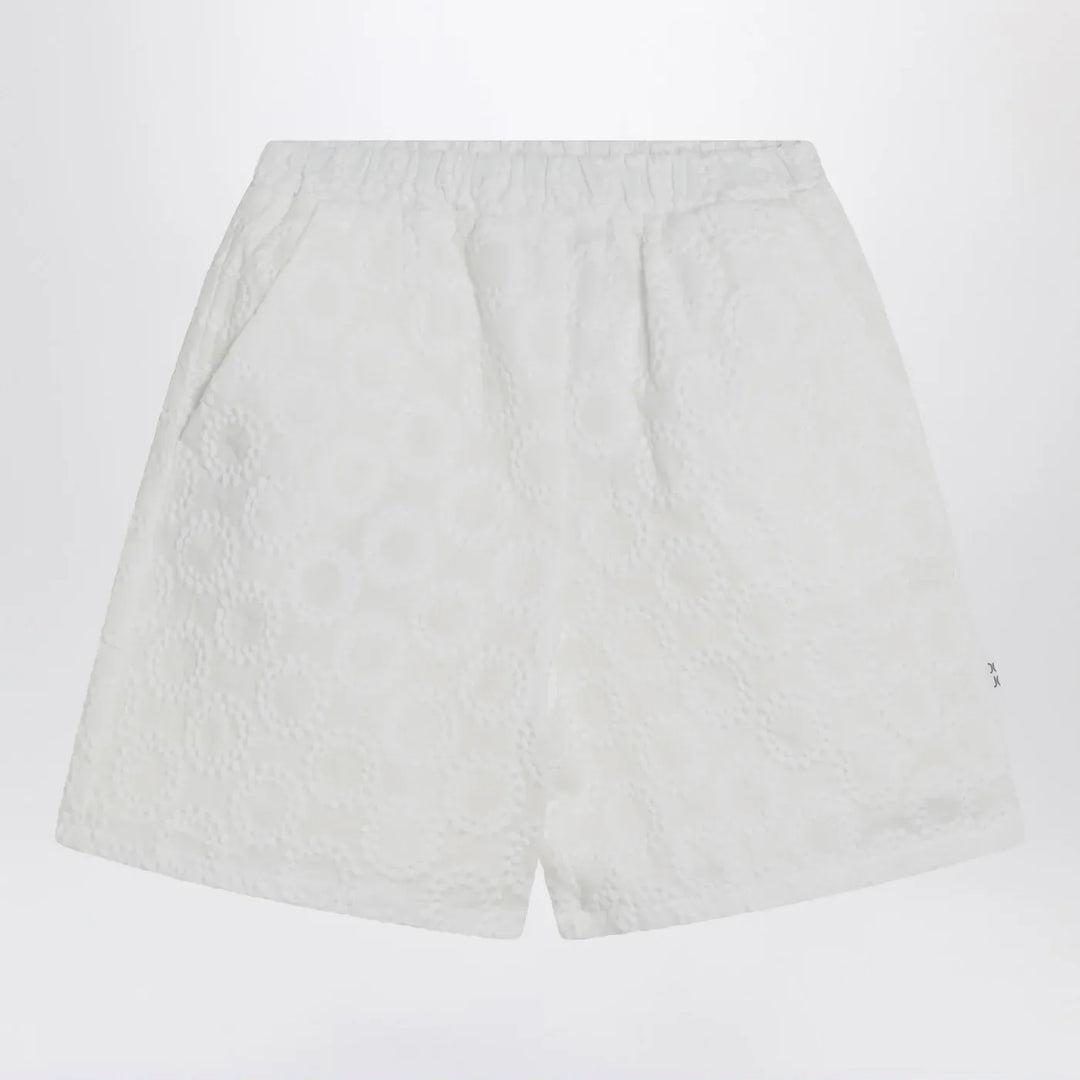 Douuod - White cotton Shorts Brand Shorts 6