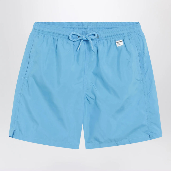 MC2 Saint Barth - Light blue MC2 Saint Barth x Pantone swim shorts Brand Shorts 10