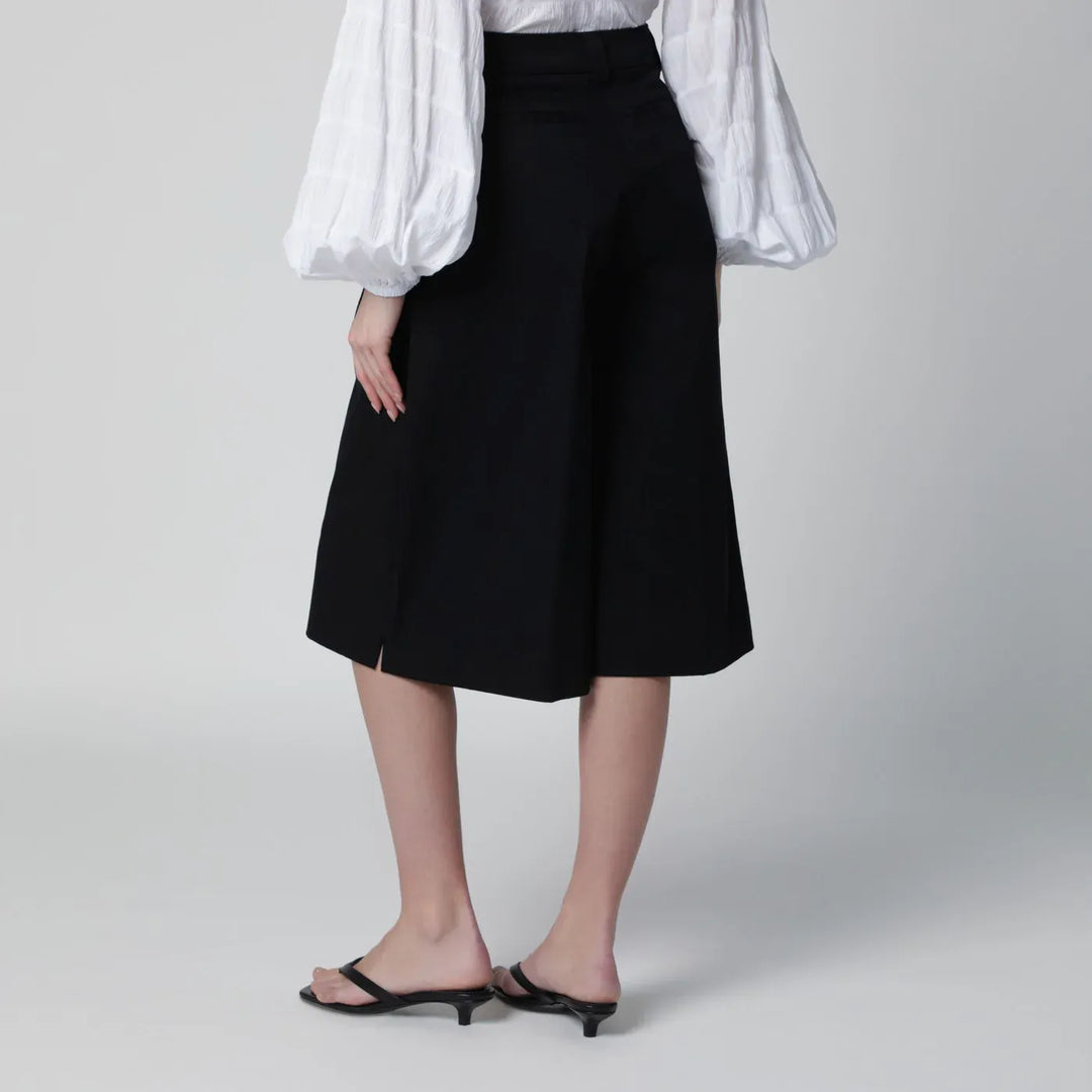 TheLatest - Black cotton Dakota bermuda shorts Brand Shorts