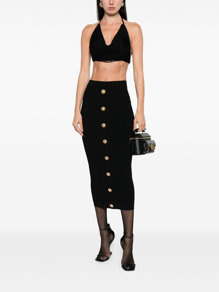 Balmain Skirts Balmain Skirts Black Balmain Skirts Black Brand