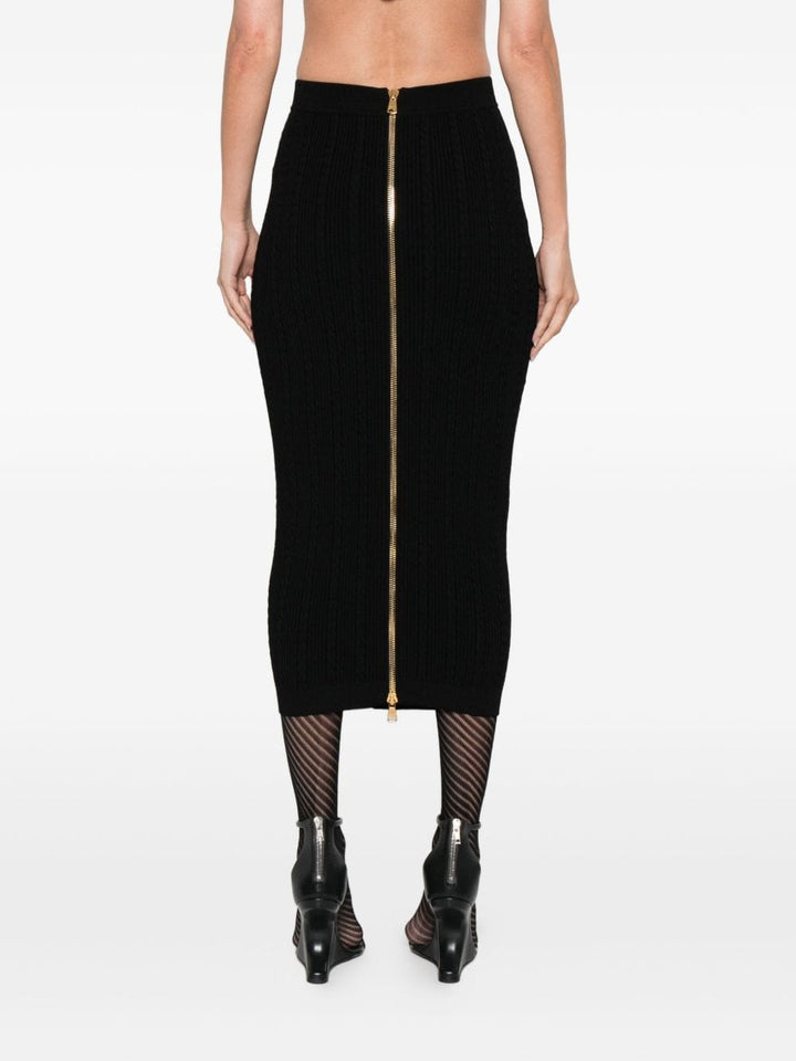 Balmain Skirts Balmain Skirts Black Balmain Skirts Black Brand