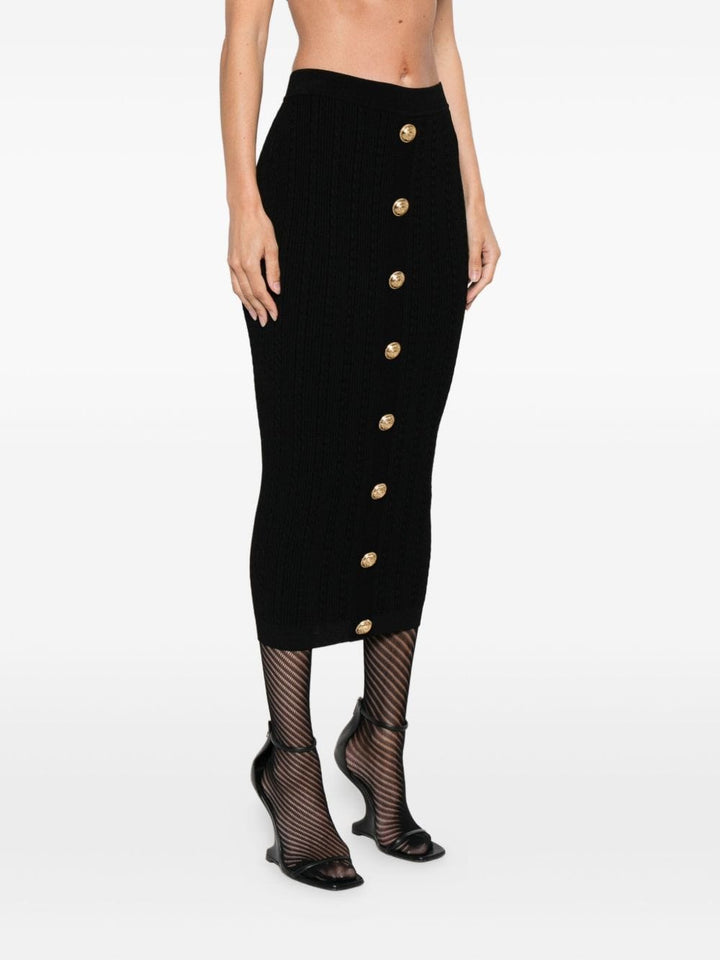 Balmain Skirts Balmain Skirts Black Balmain Skirts Black Brand