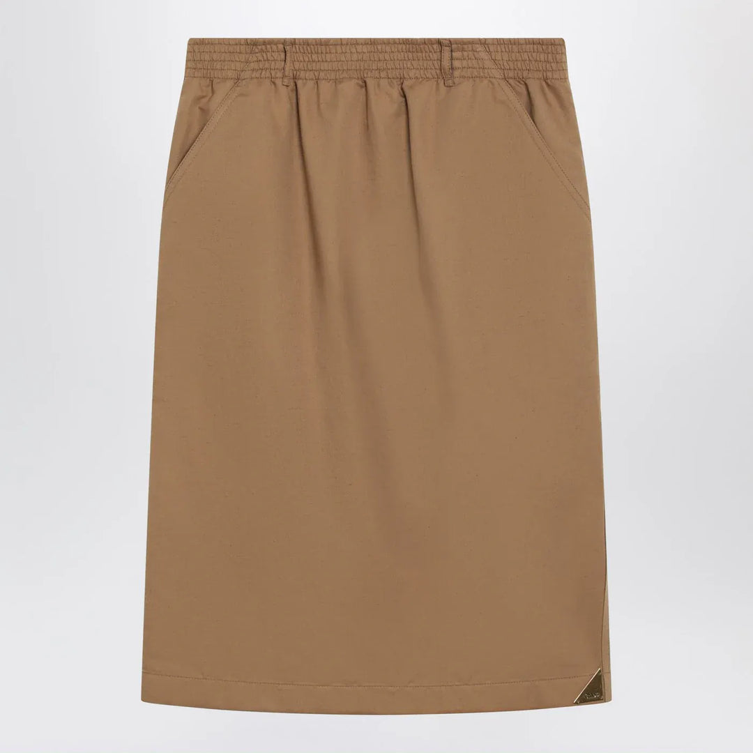 Chloé - Beige midi pencil skirt Brand Skirts 36  FR