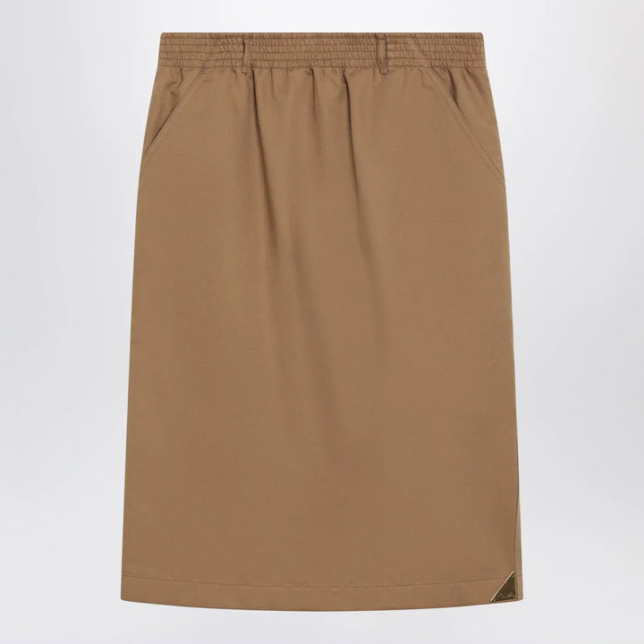 Chloé - Beige midi pencil skirt Brand Skirts 36  FR