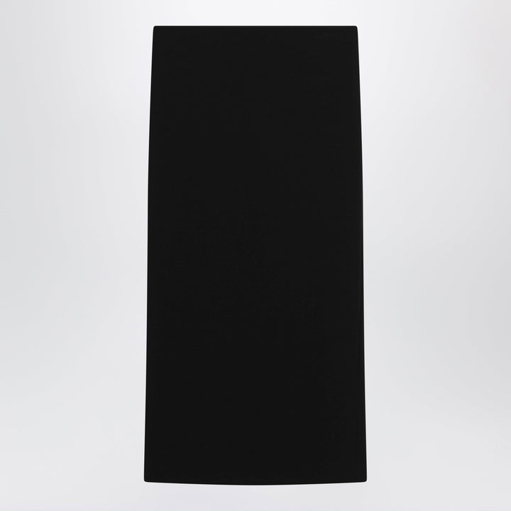 Skirts Max Mara - Midi skirt in compact crêpe jersey in black Brand