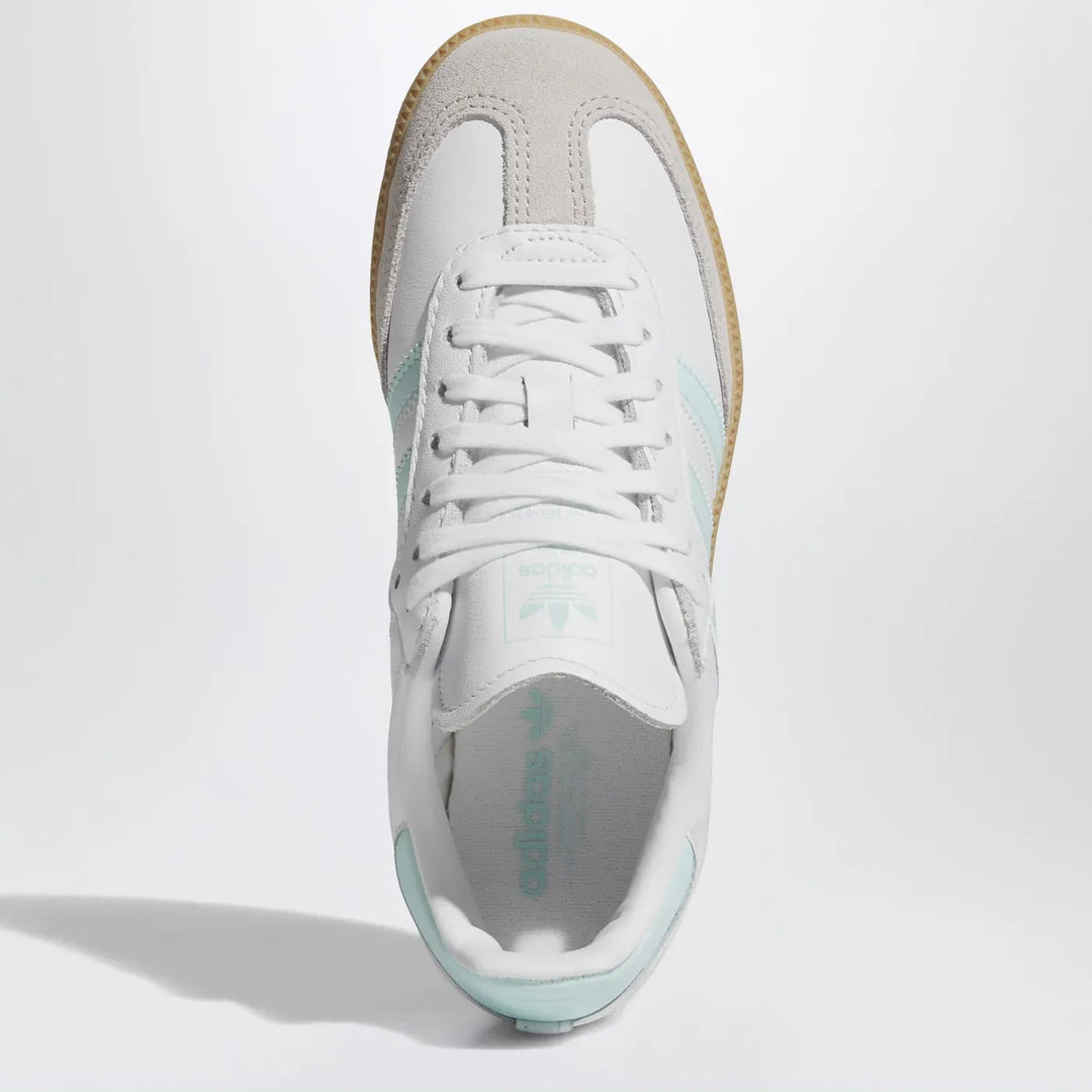 adidas Originals - Samba OG white/aquamarine sneaker Brand Sneakers 6.5