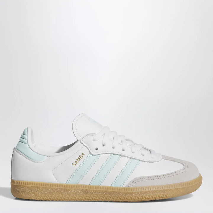 adidas Originals - Samba OG white/aquamarine sneaker Brand Sneakers 6.5