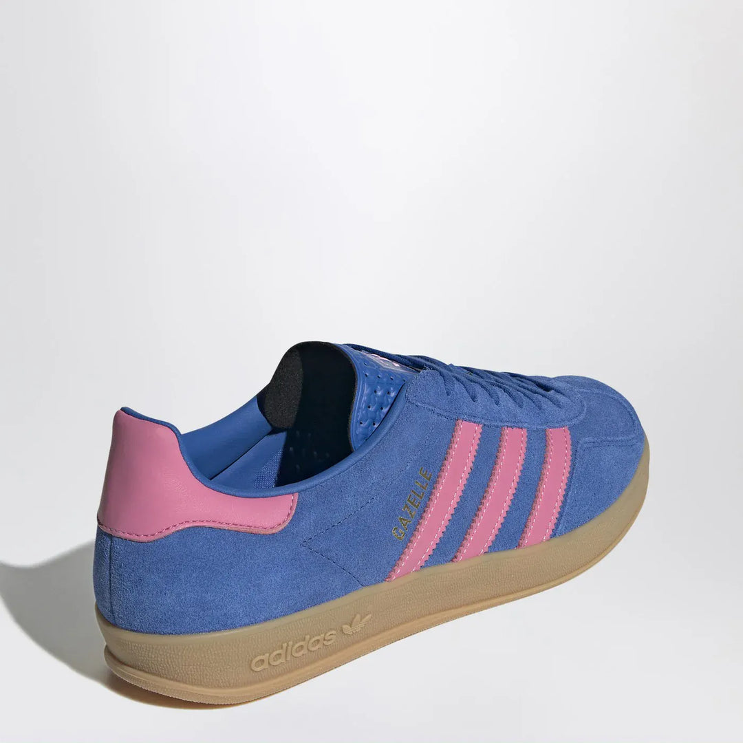 adidas Originals - Sneakers Gazelle Indoor Blue/Bliss Pink/Gum Brand Sneakers 10,5 UK