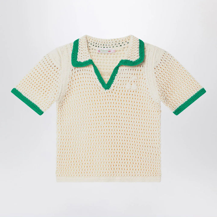 Bonpoint - Elanita sweater in ivory/green Brand Sweater 10