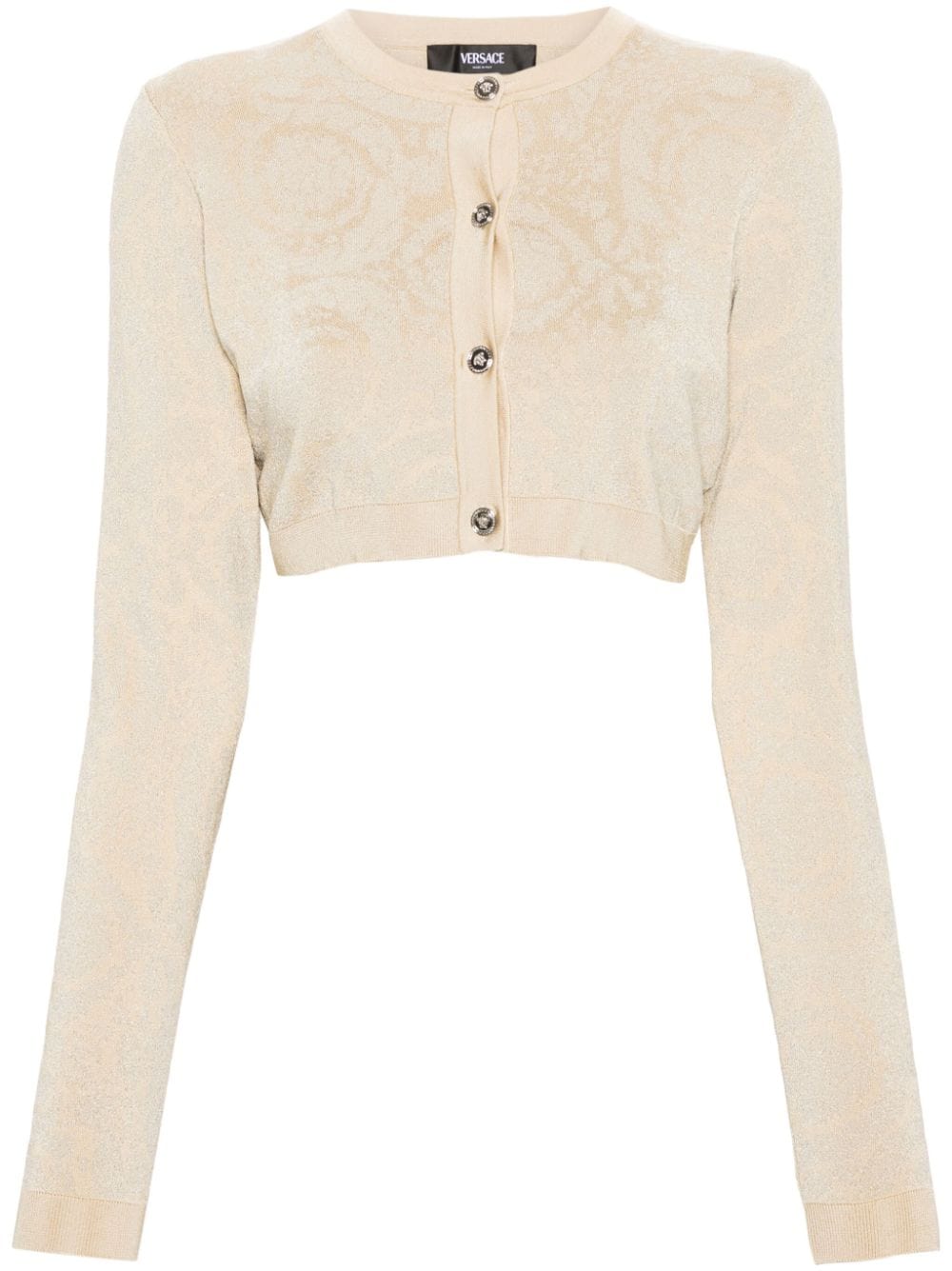 Versace Topwear Versace Sweaters Beige Versace Sweaters Beige Brand
