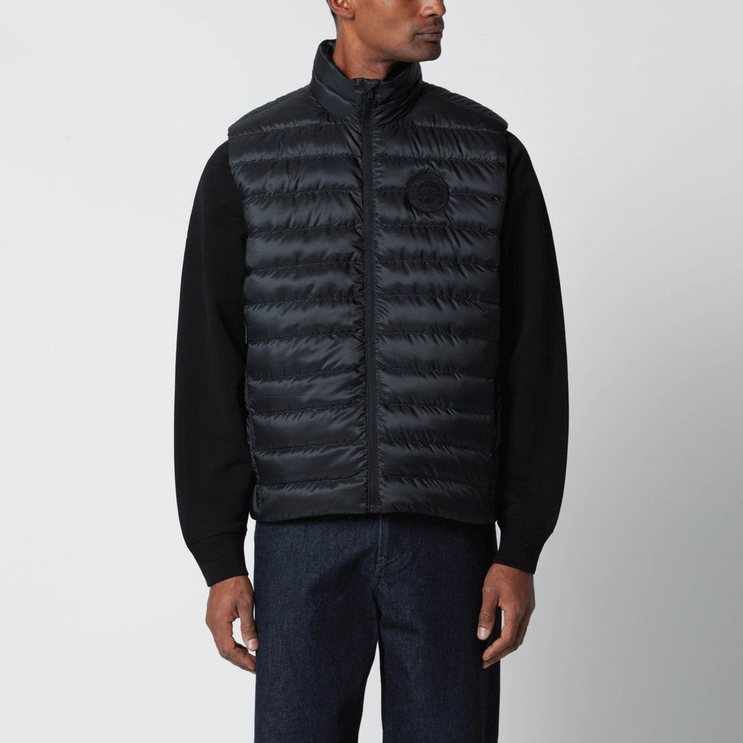 Vests Canada Goose - Black padded zip-up gilet Brand