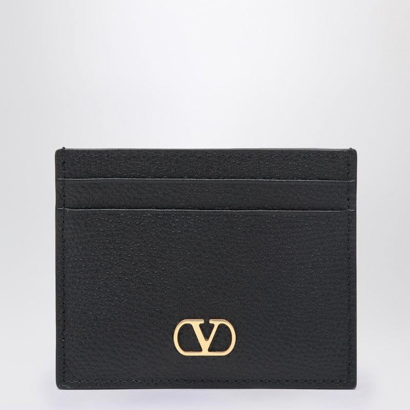 Wallets &amp; Money Clips Valentino Garavani - VLogo Signature black credit card holder - One size Brand