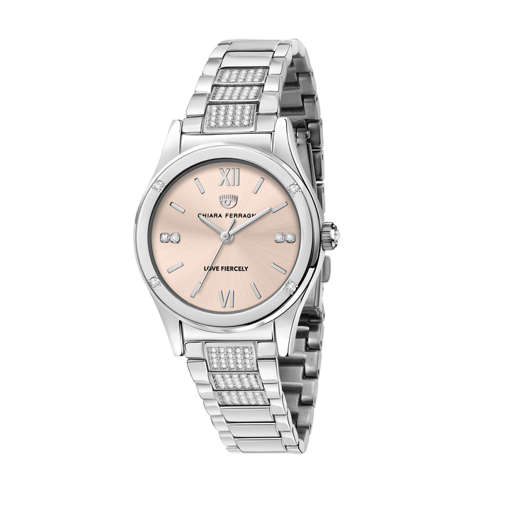 Chiara Ferragni Watch Chiara Ferragni Contemporary Silver Rose Watch Brand