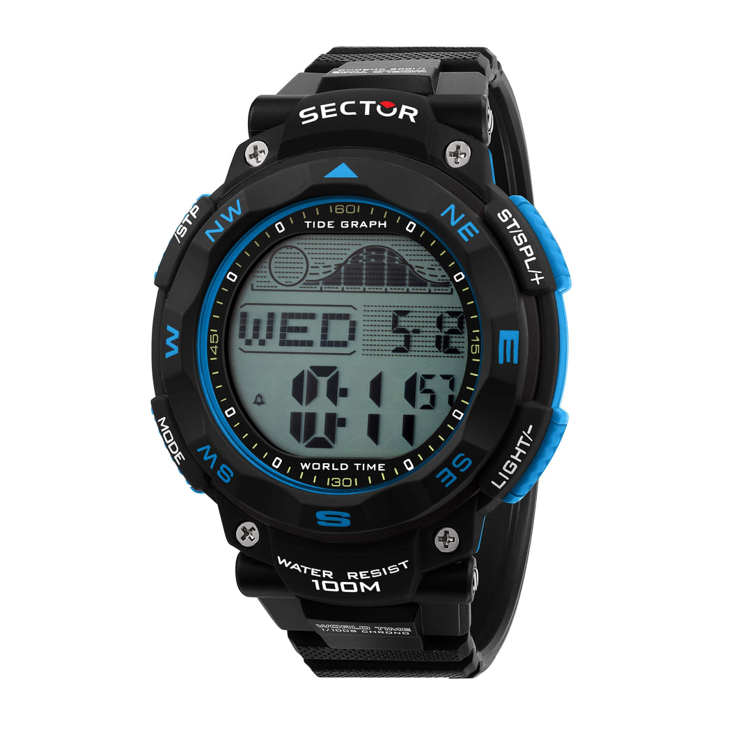 Sector Watch Sector Ex-35 Black Digital Watch Brand