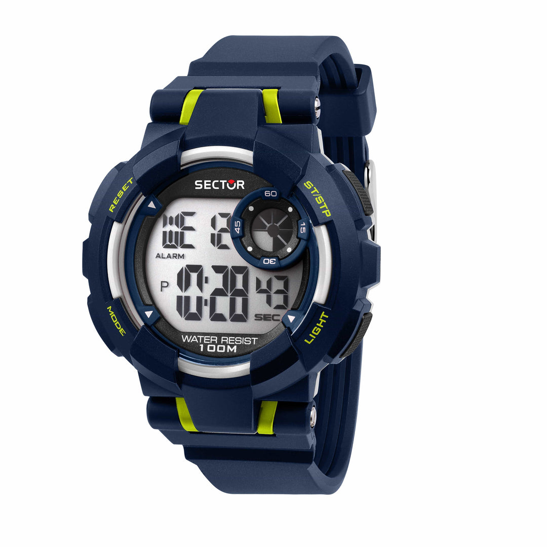 Sector Watch Sector Ex-36 Blue Digital Watch Brand